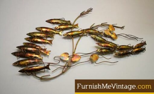 Mid Century Modern Jere Style Fish Sculpture