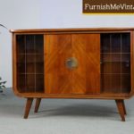 Small German Mid Century Modern Credenza