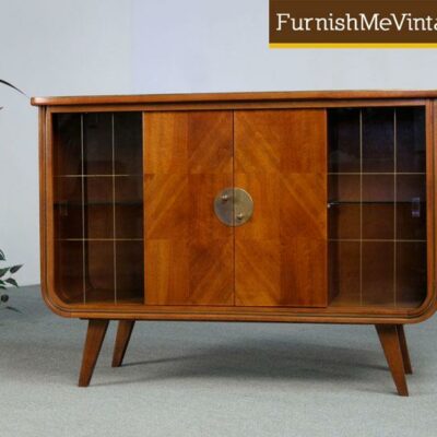 Small German Mid Century Modern Credenza