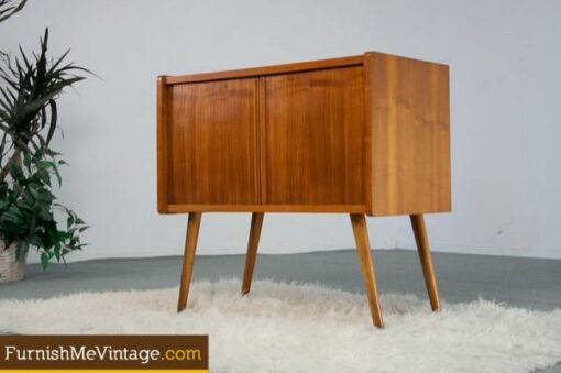 Mid Century Modern German Record Cabinet