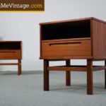 Pair of Danish Teak Nightstands