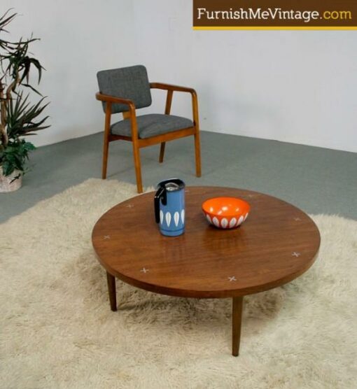 Circular American of Martinsville Coffee Table