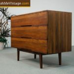 Exquisite Mid Century Modern Three Drawer Chest