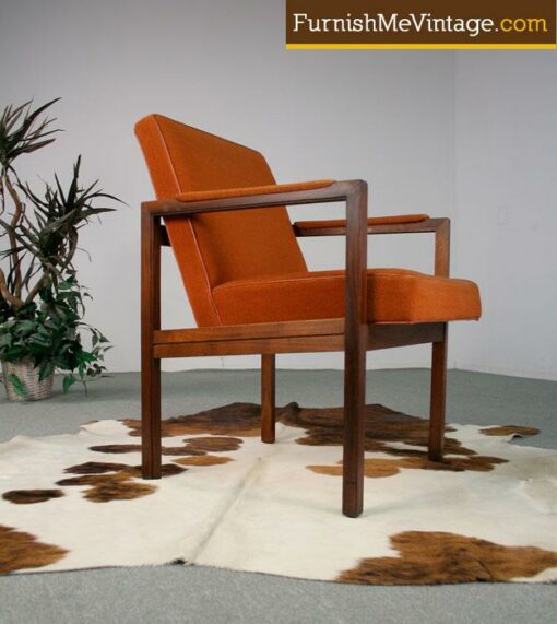 Original Mid Century Risom Style Arm Chair