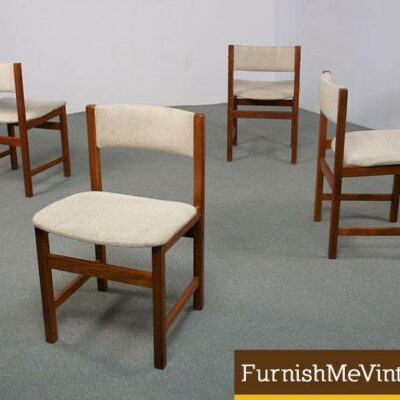 4 Original Danish Teak Dining Chairs