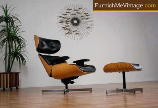 Mid Century Modern Plycraft Eames Lounge Chair