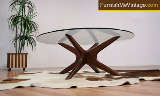 Adrian Pearsall 891-TGR Round Coffee Table