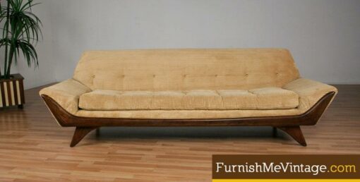 Huge Mid Century Modern Adrian Pearsall Style Sofa