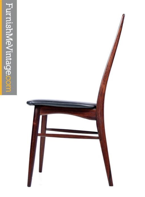 6 Koefoeds Hornslet Eva Rosewood Dining Chairs