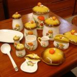 Merry Mushroom Vintage 1970s Kitchenware Set