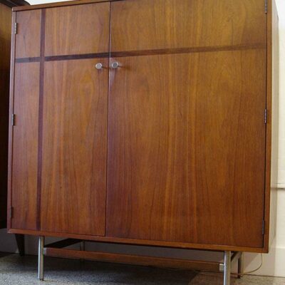 Vintage Rosewood and Walnut Gentleman’s Chest by Kroehler