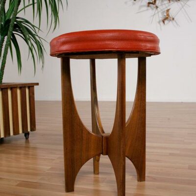 Mid Century Modern Brasilia Style Stool