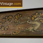 Mid Century Modern Asian Landscape Painting