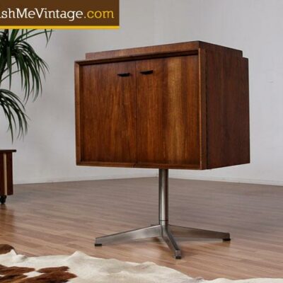 Mid Century Modern Cabinet on 4 Star Base