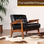 Mid Century Modern Tufted Murphy Miller Chair