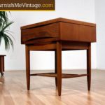 Arne Vodder Inspired Mid Century Nightstand