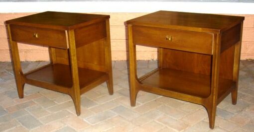 2 Matching Broyhill Brasilia Nightstands