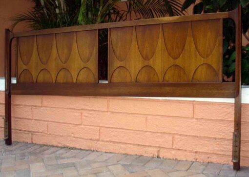 Vintage Broyhill Brasilia King Headboard