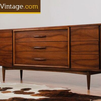 Mid Century Modern Hooker Triple Dresser