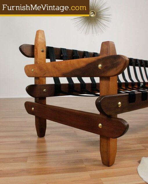 Mid Century Modern Brazilian Rosewood Sofa