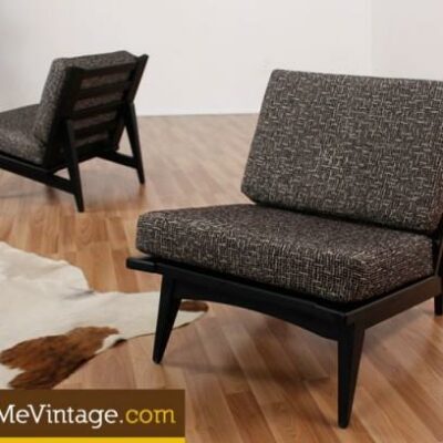 2 Low Slung Mid Century Galloway’s Lounge Chairs
