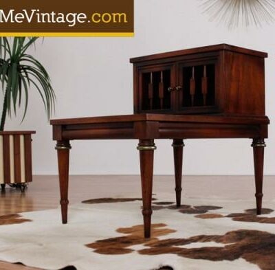 Mid Century Mahogany End Table
