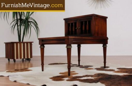 Mid Century Mahogany End Table