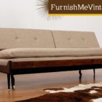 Mid Century Modern Daybed with Trundle