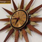 Mid Century Modern Starburst Clock