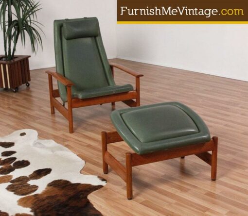 mid century modern recliner