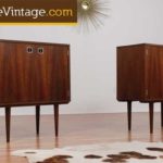 Pair of Mid Century Modern Danish Cabinets