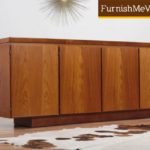 Vintage Danish Modern Teak Credenza