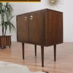 Walnut Mid Century Cabinet or Record Storage