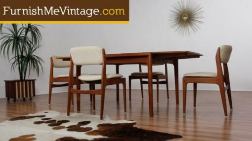 Mid Century Modern Danish Teak Dining Table