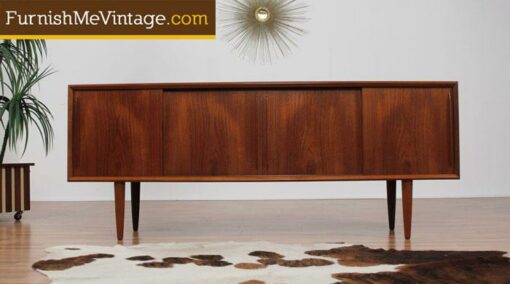 Mid Century Danish Teak H.P. Hansen Credenza