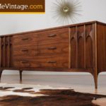 Mid Century Modern Kent Coffey Quadruple Dresser