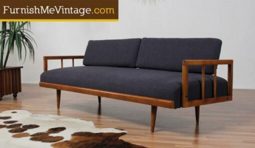 Restored Mid Century Modern Daybed Sofa