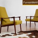 2 Mid Century Modern Norwegian Lounge Chairs