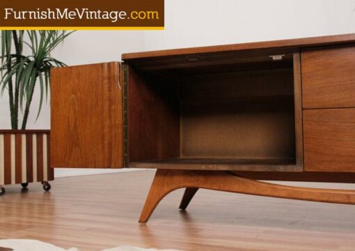 Long Low Mid Century Modern Credenza