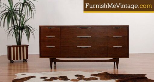 Mid Century Modern Kent Coffey Tableau Dresser