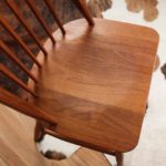 Vintage Danish Teak Spindle Back Chairs