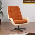 Mid Century Modern High Back Shell Chair