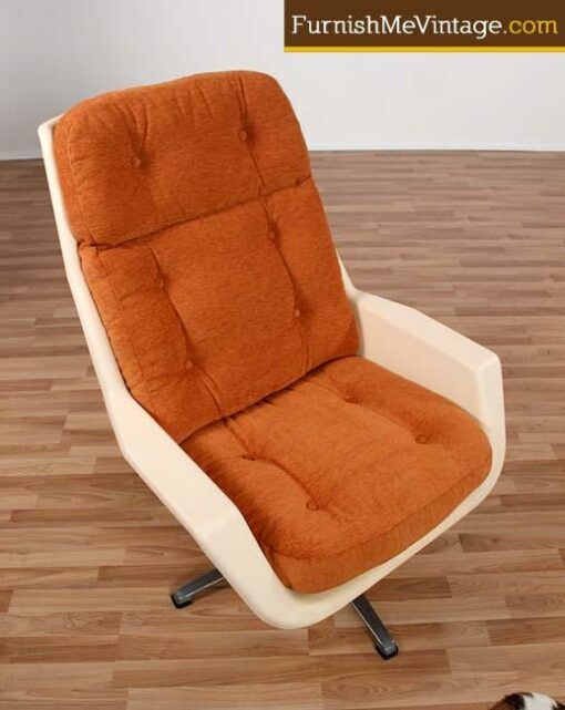 Mid Century Modern High Back Shell Chair