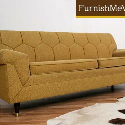 mid century sofa and chair