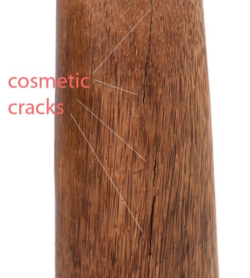 Chista Large Drum Floor-Standing Coconut Wood Lamp