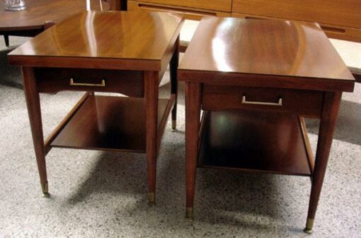 Pair of Vintage Modern Danish Style End Tables