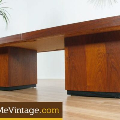 Expanding John Keal Mid Century Coffee Table