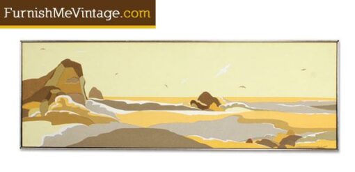 Ron Pecchenino Five Foot Long Modern Art Serigraph