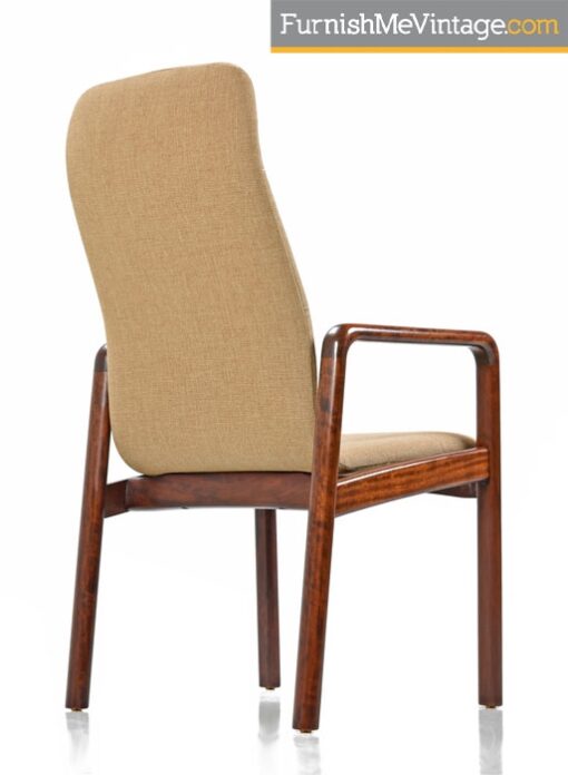 Restored Vintage Dyrlund Danish Rosewood Arm Chair