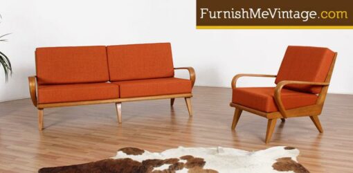 Restored Mid Century Modern Aristocrat Lounge Chair